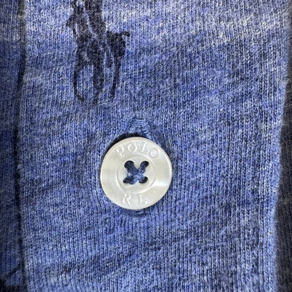 Polo Ralph Lauren Mens Blue Pony Print Sleep Pants Lounge Joggers Size M
